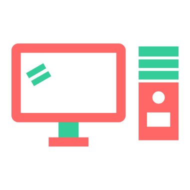 İnternetten alışveriş. Basit resimleme