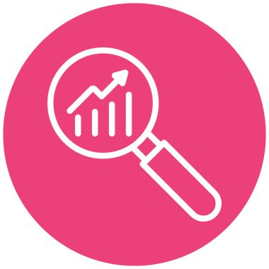 arama optimizasyon ikonu vektör illüstrasyonu