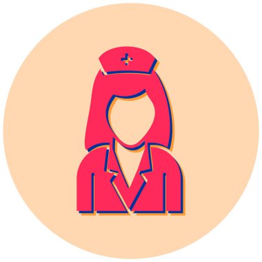 Hemşire Simgesi çizimi