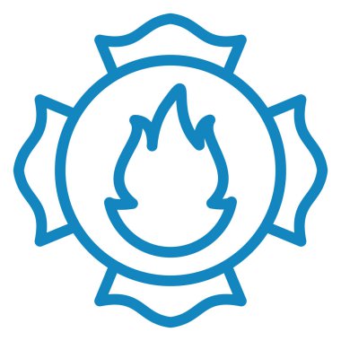 Ateş Ateşi. Basit illüstrasyon