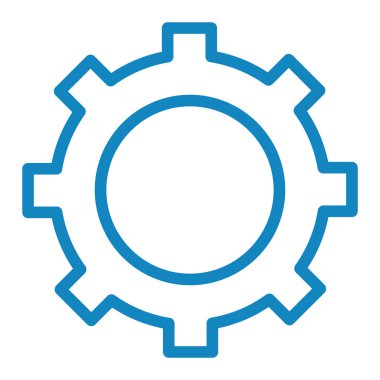 Teçhizat Web simgesi basit illüstrasyon