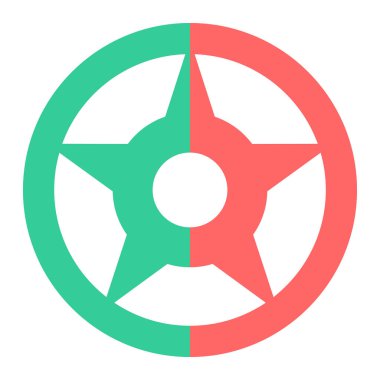 hedef simge vektör illüstrasyonu