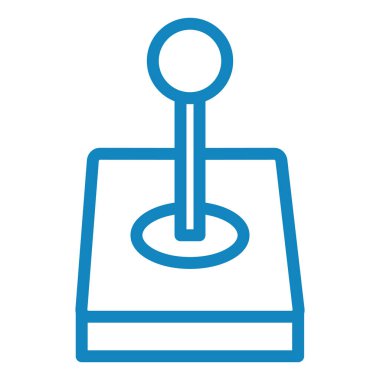 gamepad simgesi, vektör illüstrasyonu basit tasarım