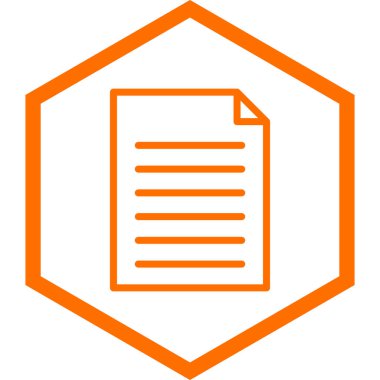 dosya biçimi simgesi, vektör illüstrasyonu