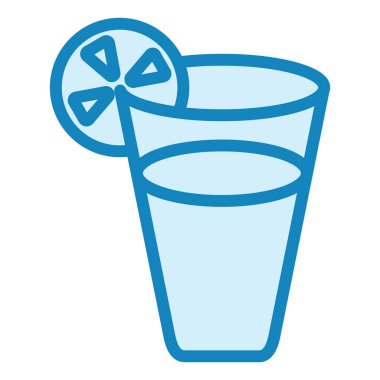 limonata. Web simgesi basit illüstrasyon 