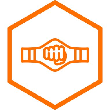 Moda biçimi izole edilmiş arkaplanda el sıkışma simgesi