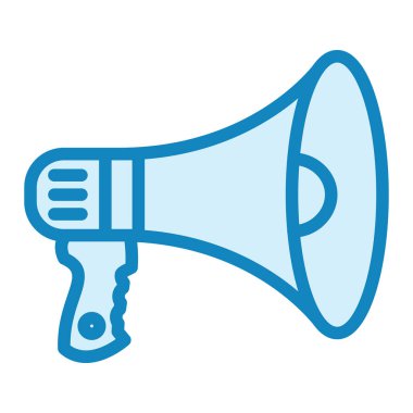 Hoparlör. simge vektör illüstrasyonu