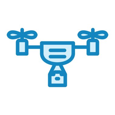 Drone vektör illüstrasyonu