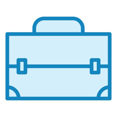 Çanta. Web simgesi basit tasarım