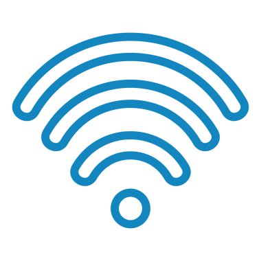 wifi simgesi vektör illüstrasyonu