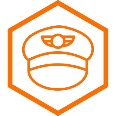 projeniz için turuncu çizgi simgesi