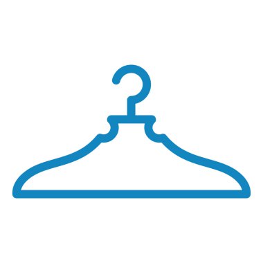 askı simgesi vektör illüstrasyonu