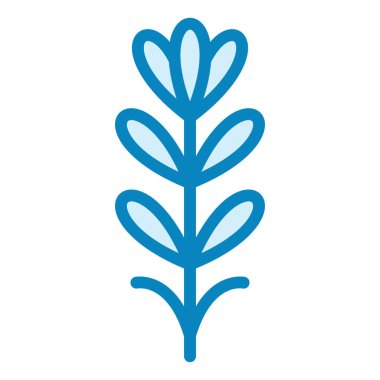 Lavanta. Web simgesi basit illüstrasyon 