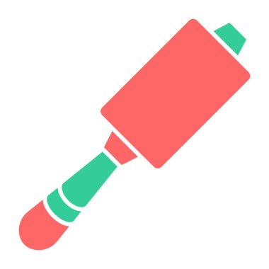 pint roller. Web simgesi vektör illüstrasyonu