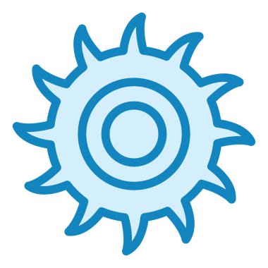 Bıçak. Web simgesi basit illüstrasyon