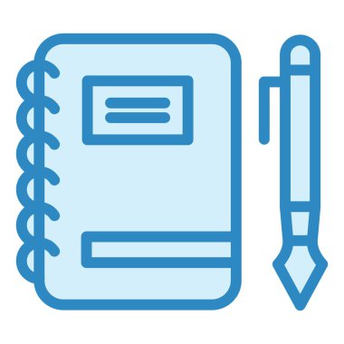 Kitap. Web simgesi basit illüstrasyon