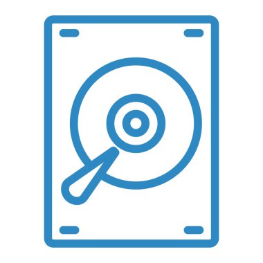 CD mi? Web simgesi basit tasarım