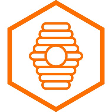 bal vektörü simgesi modern basit tasarım