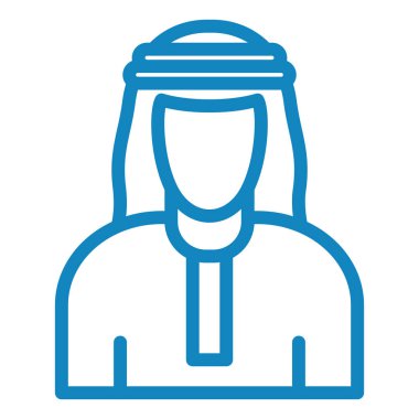 Kadın. Web simgesi basit illüstrasyon