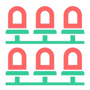 Bina. Web simgesi basit tasarım