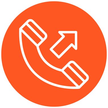 - Telefon. Web simgesi basit illüstrasyon