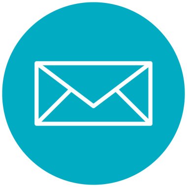 E- posta simgesi vektör illüstrasyonu