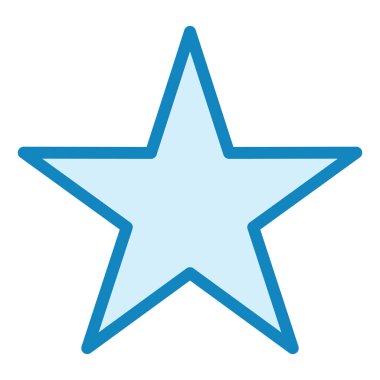 yıldız modern simge vektör illüstrasyonu