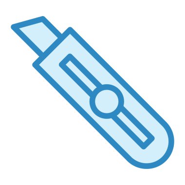 Kağıt Kesicisi vektör ince çizgi simgesi