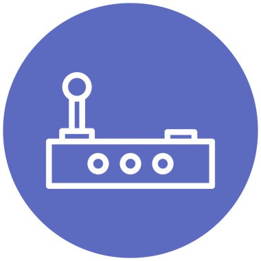 Oyun kolu. Web simgesi basit illüstrasyon