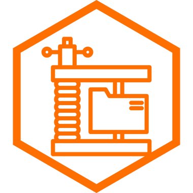 Modern yapı simgesinin vektör illüstrasyonu