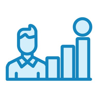 Simge simgesi, vektör illüstrasyonu