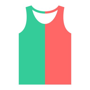 t-shirt simgesi, vektör illüstrasyonu