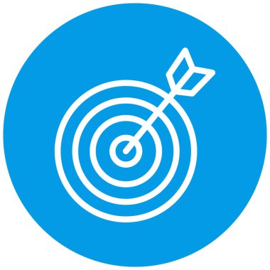 hedef simge vektör illüstrasyonu