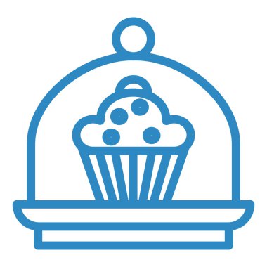 Tatlım. Web simgesi basit illüstrasyon