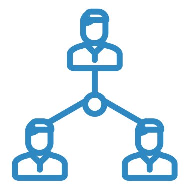 iş yönetimi vektör simgesi