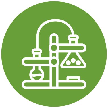 Bir nükleer simgenin vektör illüstrasyonu