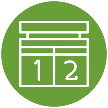 Hediye. Web simgesi basit illüstrasyon