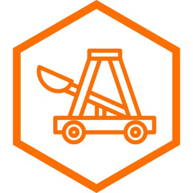 Bir kamyon simgesinin çizimi