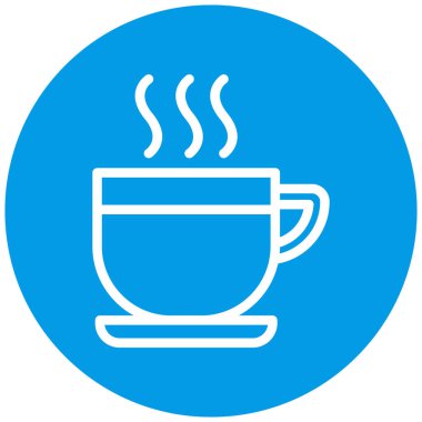 çay fincanı vektör simgesi