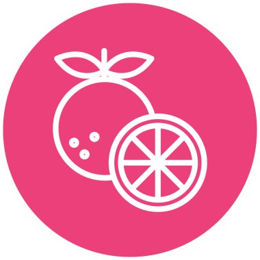 yiyecek modern ikon vektör illüstrasyonu