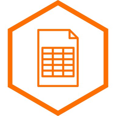 dosya biçimi simgesi, vektör illüstrasyonu