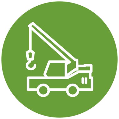 Kişisel ve ticari kullanım için resim simgesi. vinç