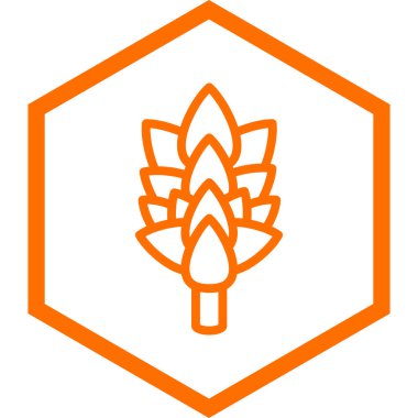 Mısır simgesinin vektör illüstrasyonu