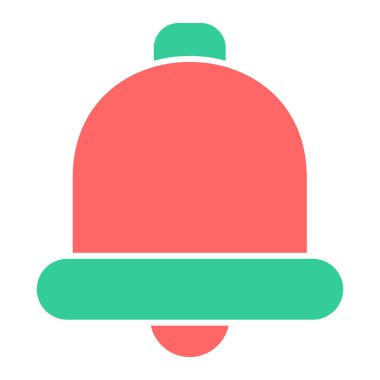 Zil. Web simgesi basit illüstrasyon