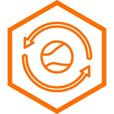 Modern b 'nin vektör illüstrasyonu eksik simgesi