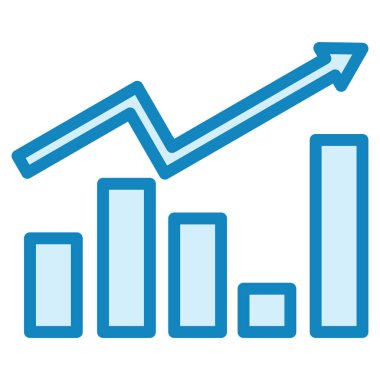 Menkul Kıymetler Borsası Modern Simge Vektör İllüstrasyonu 