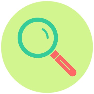 Zoom Aracı. Web simgesi basit tasarım