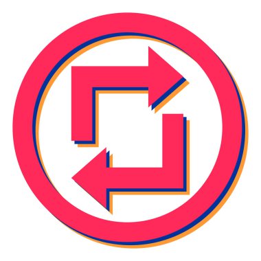 ok simgesinin vektör illüstrasyonu