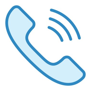 - Telefon. Web simgesi basit illüstrasyon