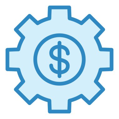 Dolar. Web simgesi basit illüstrasyon